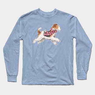 Wire Haired Fox Terrier Dog Long Sleeve T-Shirt